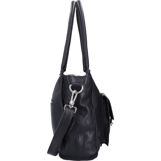 Cowboysbag Skórzana torba na ramię Edgemore z przegrodą na laptopa 41 cm