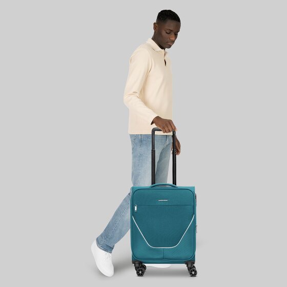 Stratic taska 4-kołowy wózek kabinowy S 55 cm z plisą poszerzającą