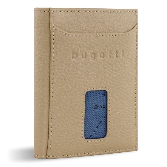 bugatti Secure Slim Portfel Ochrona RFID Skórzany 8 cm