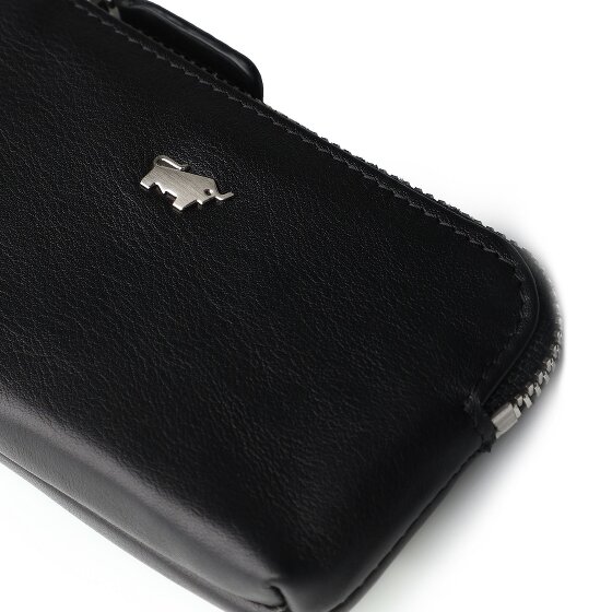 Braun Büffel Golf 3.0 Portfel z kluczem Skórzany 10 cm