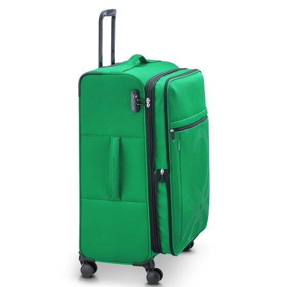 Delsey Paris x United Colors of Benetton Colour Block Wózek na 4 kółkach 77 cm z rozkładanym pałąkiem