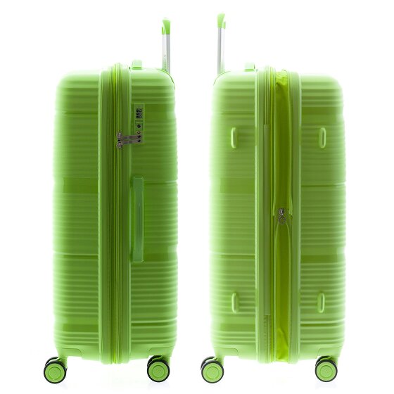 Gladiator 0800 4 kółka Walizka 76 cm z plisą rozprężną