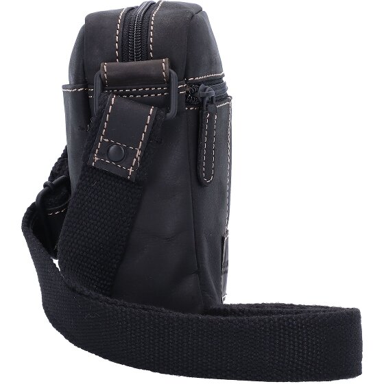 Jack Kinsky Baltimore 1 Skórzana torba na ramię 14 cm