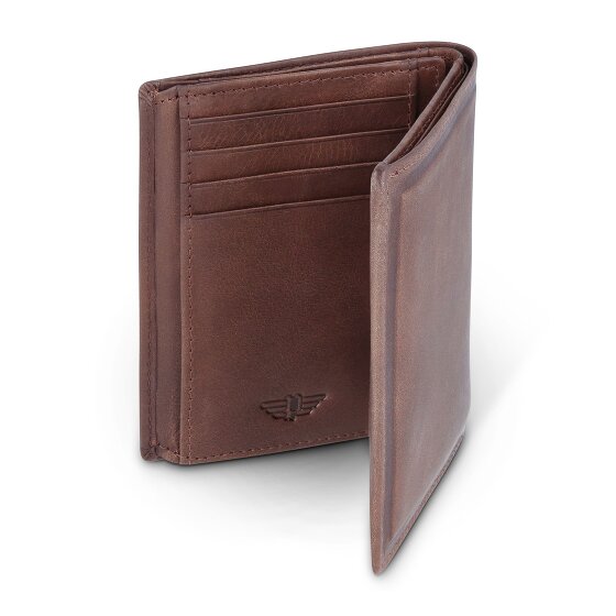 Police Portfel Skórzany 9 cm