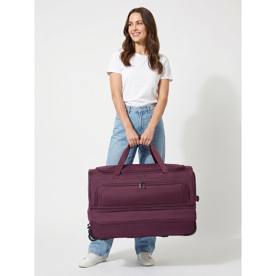 Redolz Torba podróżna na 2 kółkach Duffle Essentials 70 cm L z klapą rozporową