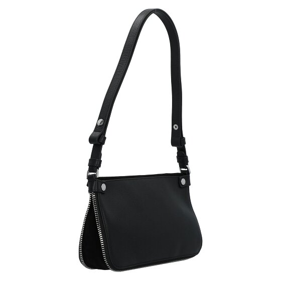 Karl Lagerfeld Hardware Mini Torba Torba na ramię Skórzany 18 cm z plisą rozprężną