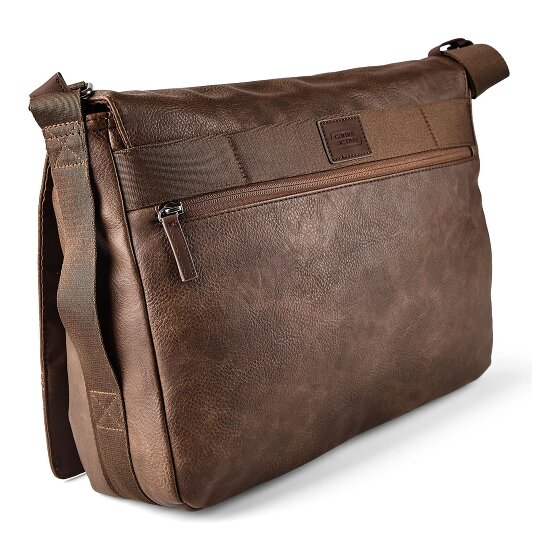 camel active Traces Posłaniec Skórzany 38.5 cm Komora na laptopa