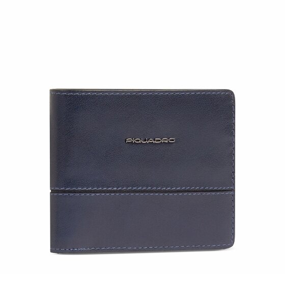 Piquadro Philip Portfel Ochrona RFID Skórzany 11 cm