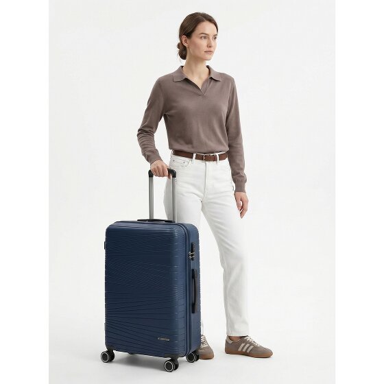 Franky Dallas 3.0 4 kółka Walizka M 65 cm z funkcją poszerzenia