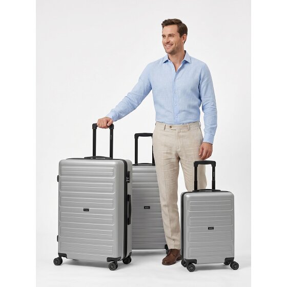 Redolz Essentials 08 3-SET 4 kółka Zestaw walizek 3-części