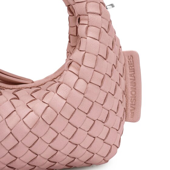 LES VISIONNAIRES Greta Micro weave Torba Skórzany 20 cm