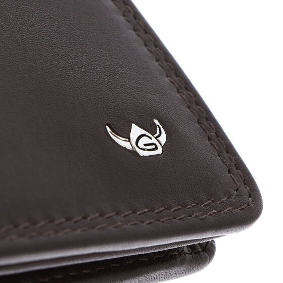 Golden Head Polo Portfel Ochrona RFID Skóra 12 cm