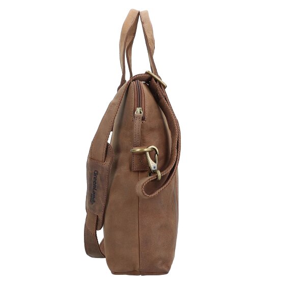 Greenland Nature Montenegro Teczka skórzana 40 cm Komora na laptopa