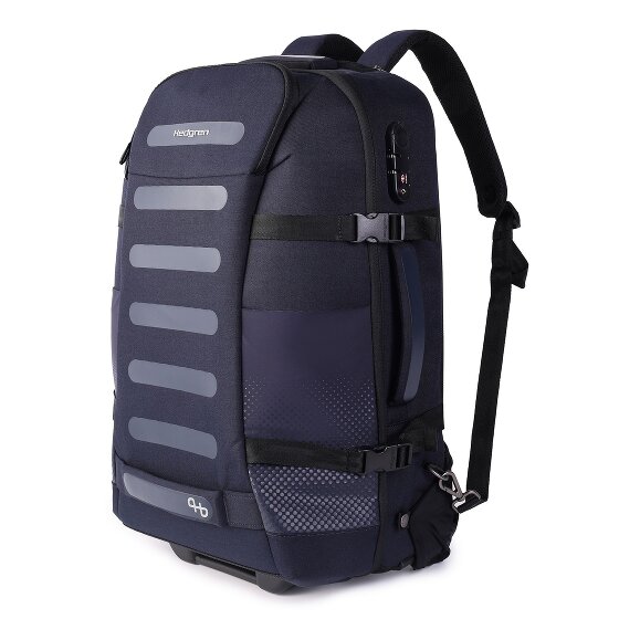Hedgren Comby Multy 2 kółka Walizka z plecakiem Ochrona RFID 55 cm