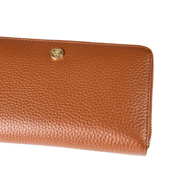 Esquire Alexandria Portfel Ochrona RFID Skórzany 17 cm