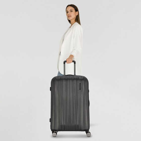 Polestream Moonrock 4 kółka Walizka L 78 cm z plisą rozprężną