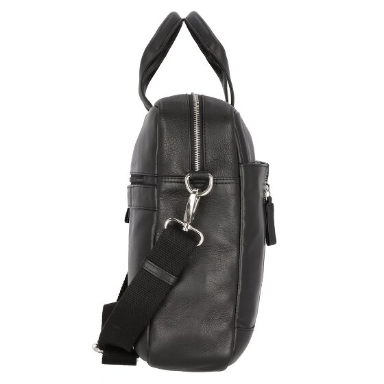 Alassio Teczka Tiber skórzana 41 cm przegroda na laptopa