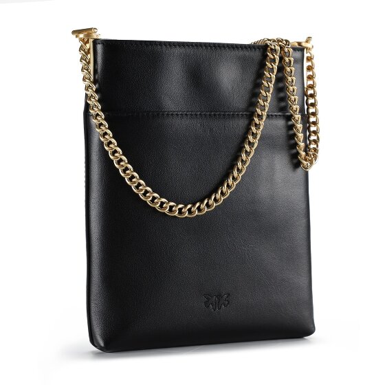 PINKO Flat Mini Torba Torba na ramię Skórzany 17 cm