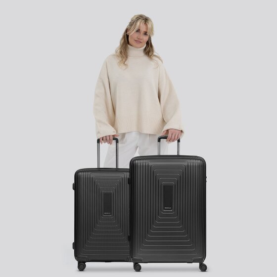 Redolz Essentials 14 4 kółka Zestaw walizek 2-części z plisą rozprężną