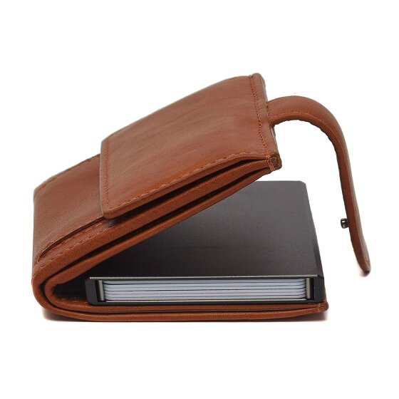 The Chesterfield Brand Leipzig Etui na karty kredytowe Ochrona RFID Skórzany 7.5 cm