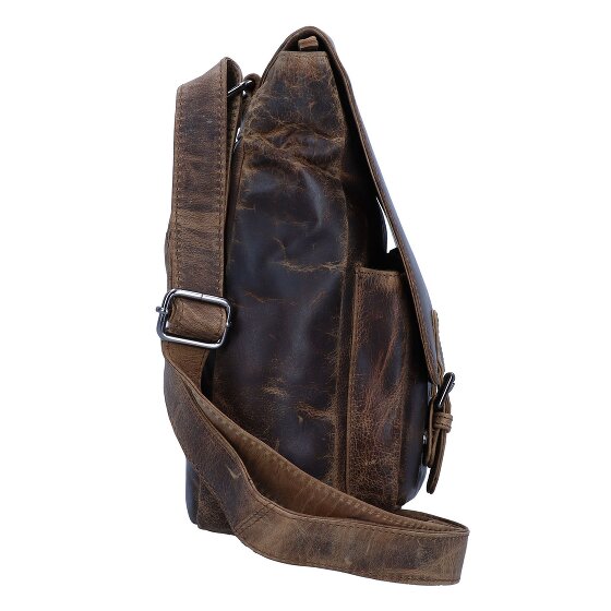 Greenland Nature Skórzana torba na ramię Montana 27 cm