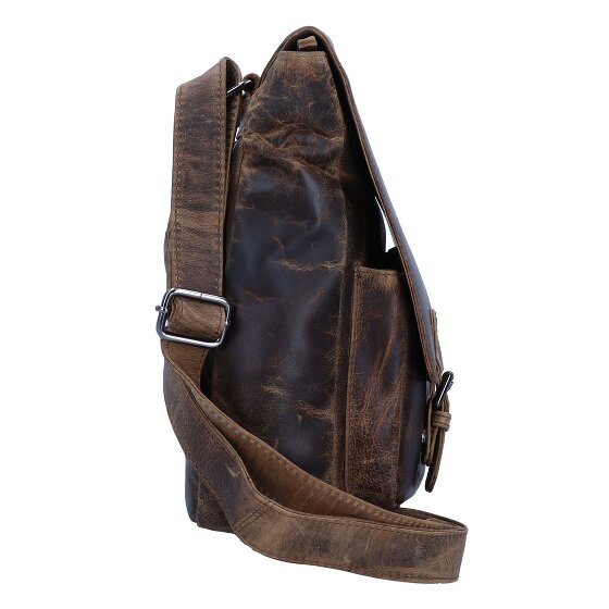 Greenland Nature Skórzana torba na ramię Montana 27 cm