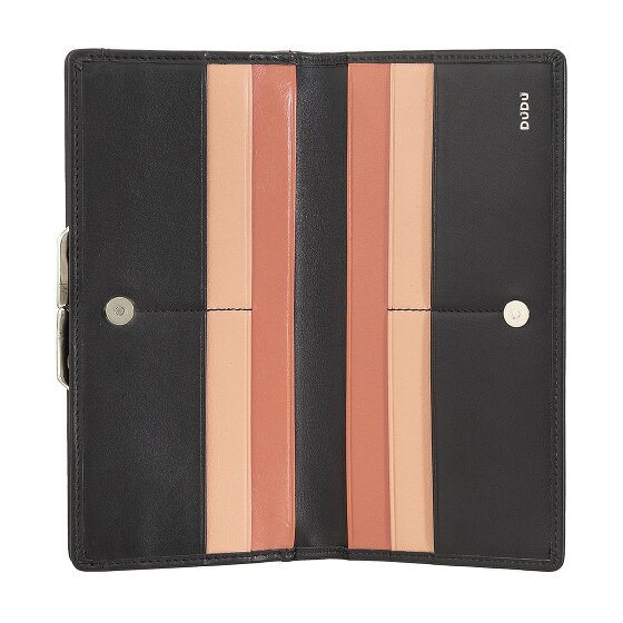 DuDu Portfel Ochrona RFID Skórzany 19.5 cm