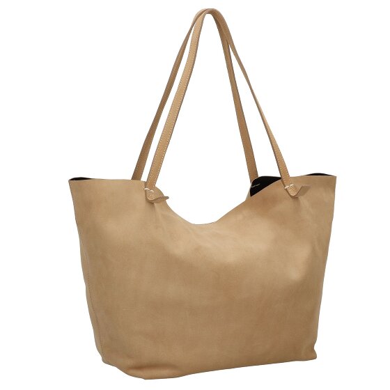 Patrizia Pepe Shopper Bag Skórzany 43 cm