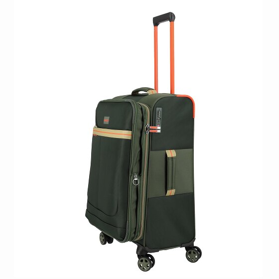 Travelite Color Craze 4 kółka Zestaw walizek 3-części z plisą rozprężną