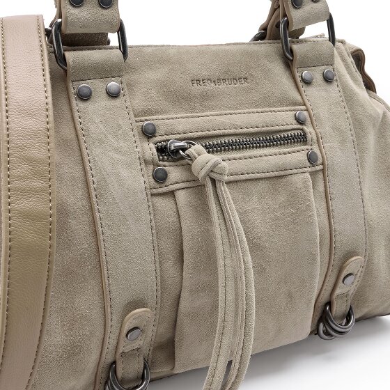 FredsBruder Whipstitch Soul Torba na ramię Skórzany 30 cm