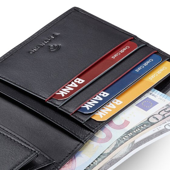 Roncato Detroit Portfel Ochrona RFID Skórzany 12 cm