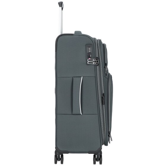 d&n Travel Line 9204 4 kółka Zestaw walizek 3-części z plisą rozprężną