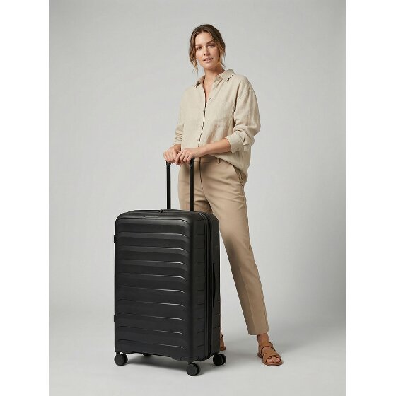 d&n Toronto 4 kółka Walizka L 75 cm z plisą rozprężną