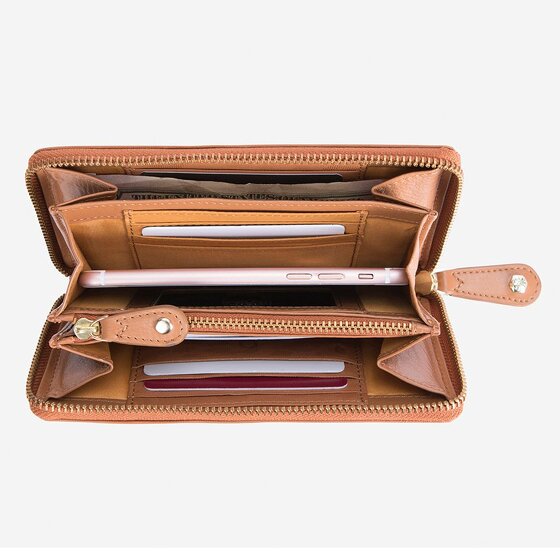 Jekyll & Hide Skórzany portfel Verona RFID 17 cm