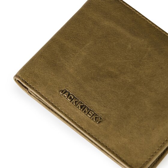 Jack Kinsky Aruba Portfel Ochrona RFID Skórzany 12 cm