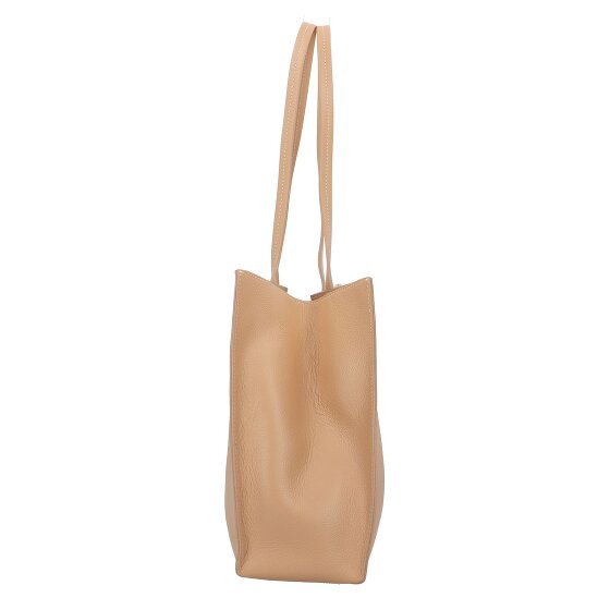 Patrizia Pepe New Shopping Shopper Bag Skórzany 37.5 cm