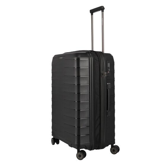 Travelite Mooby 4 kółka Zestaw walizek 3-części z plisą rozprężną
