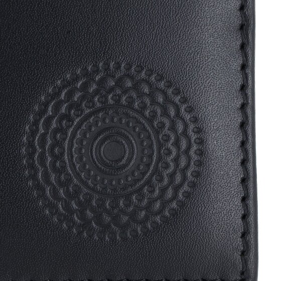 oxmox Leather Portfel Ochrona RFID Skóra 11 cm