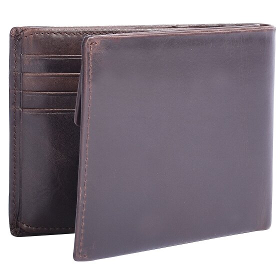 Maître Birkheim Gandolf Portfel Ochrona RFID Skórzany 12.5 cm