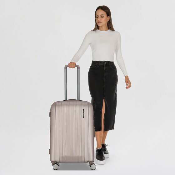 Polestream Moonrock 4 kółka Walizka 69 cm z plisą rozprężną