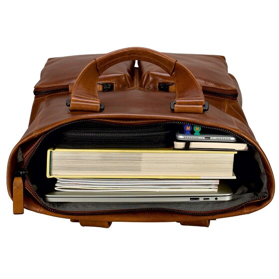 Leonhard Heyden Porto Plecak biznesowy Skórzany 40 cm