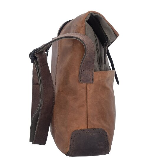 Harold's Twister Messenger Leather 36 cm Komora na laptopa