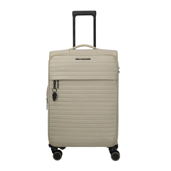 Travelite Barbara Stepp 4 kółka Walizka M 68 cm z plisą rozprężną