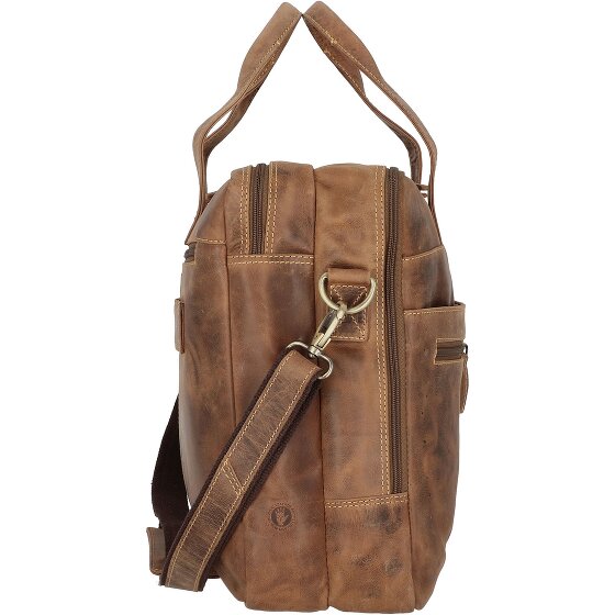 Greenburry Vintage Briefcase Leather 42 cm Komora na laptopa