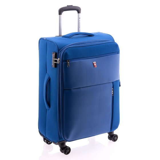 Gladiator 3700 4 kółka Walizka 66 cm z plisą rozprężną