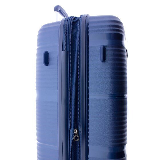 Gladiator 0800 4 kółka Walizka 76 cm z plisą rozprężną