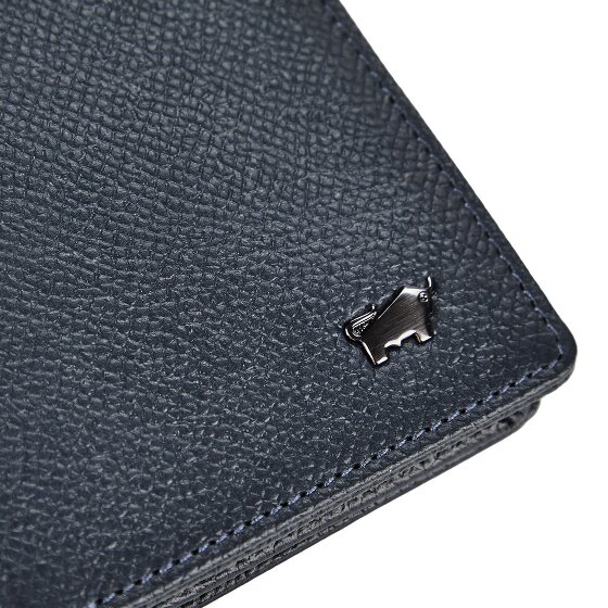 Braun Büffel Robin Etui na karty kredytowe Ochrona RFID Skóra 8 cm
