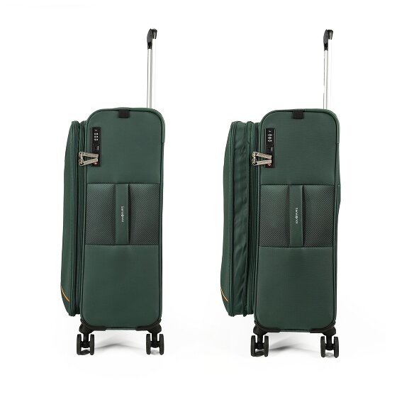 Samsonite Base Breeze 4 kółka Walizka 67 cm z plisą rozprężną