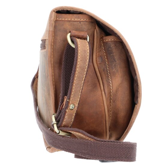 Greenburry Torba myśliwska Vintage Torba na ramię skórzana 30 cm