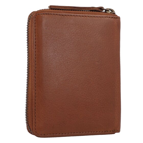 Greenburry Colombiana Portfel Ochrona RFID Skórzany 10.5 cm